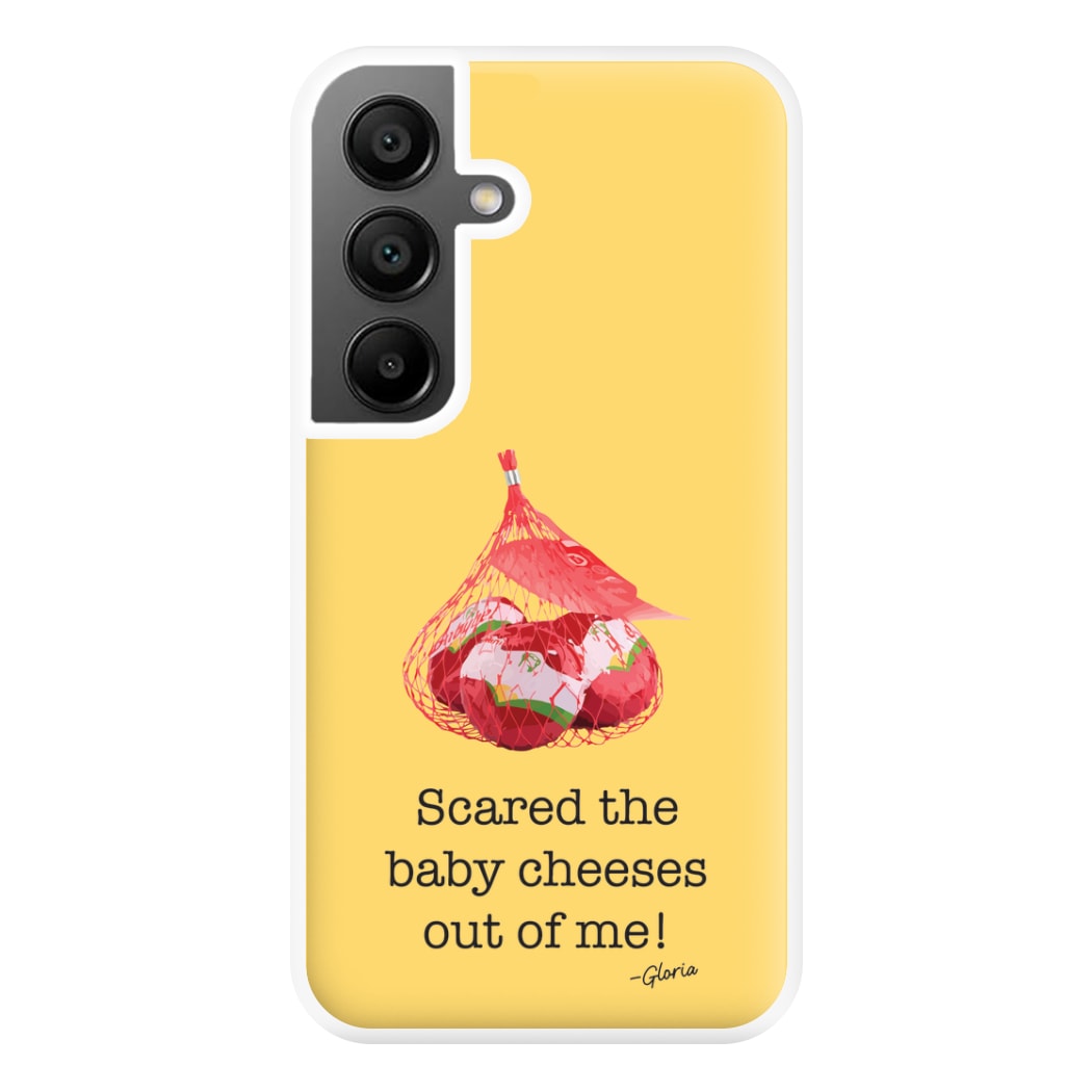 Scared The Baby Cheeses Out Of Me Phone Case for Galaxy A56