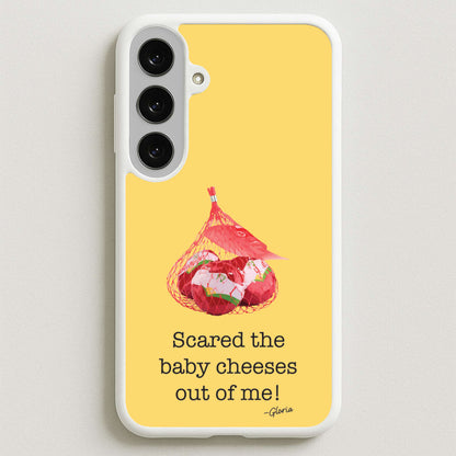 Scared The Baby Cheeses Out Of Me Phone Case for Galaxy S25FE