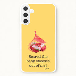 Scared The Baby Cheeses Out Of Me Phone Case for Galaxy A37