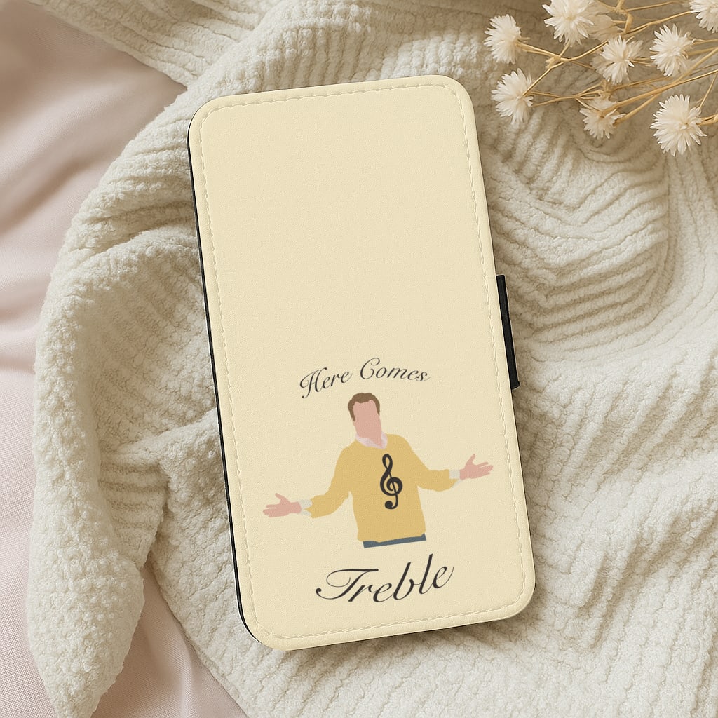 Here Comes Treble Wallet Phone Case