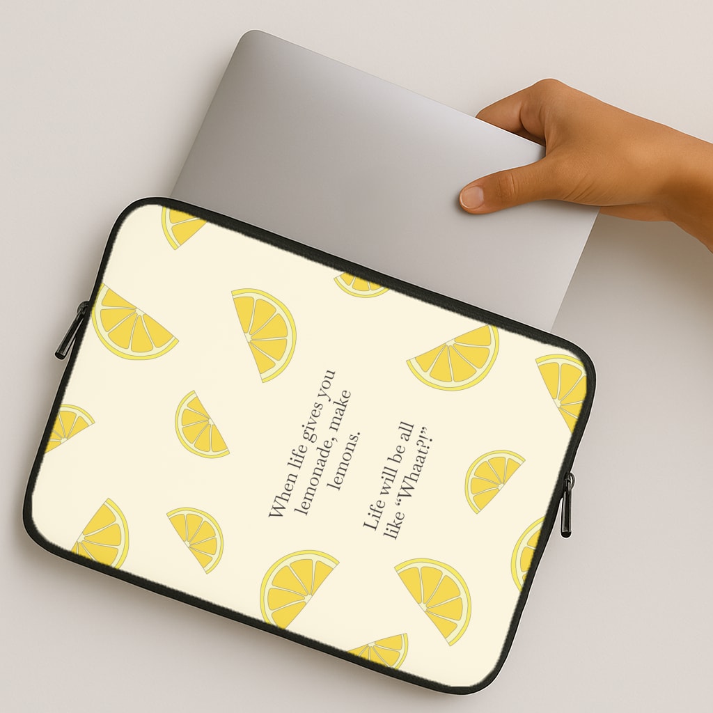 When Life Gives You Lemonade, Make Lemons MacBook Case