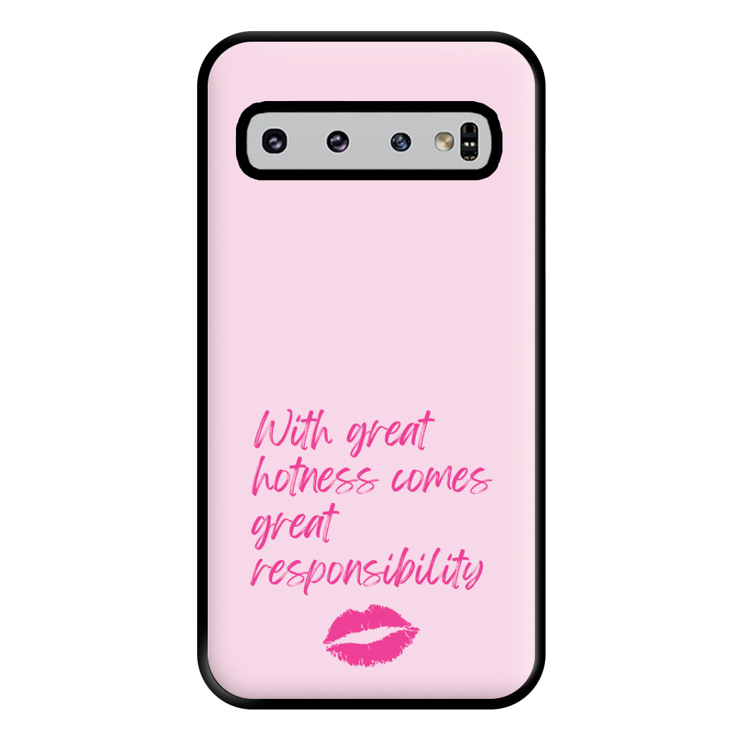 With Great Hotness  Phone Case for Galaxy S10 Plus