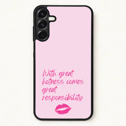 With Great Hotness Phone Case for Galaxy A57