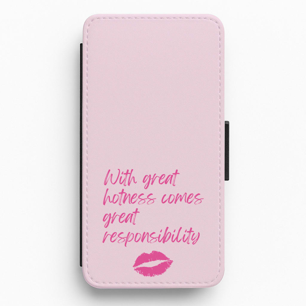 With Great Hotness  Flip / Wallet Phone Case