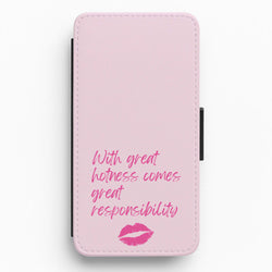 With Great Hotness  Flip / Wallet Phone Case