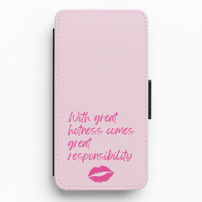With Great Hotness  Flip / Wallet Phone Case