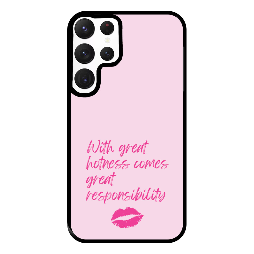 With Great Hotness  Phone Case for Galaxy S22 Ultra