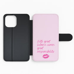With Great Hotness  Flip Phone Case