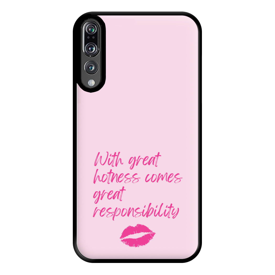 With Great Hotness  Phone Case for Huawei P20 Pro