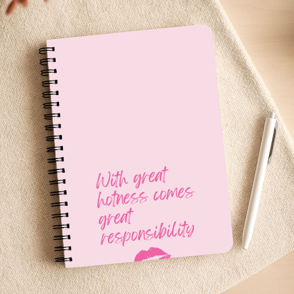 With Great Hotness  Notepad