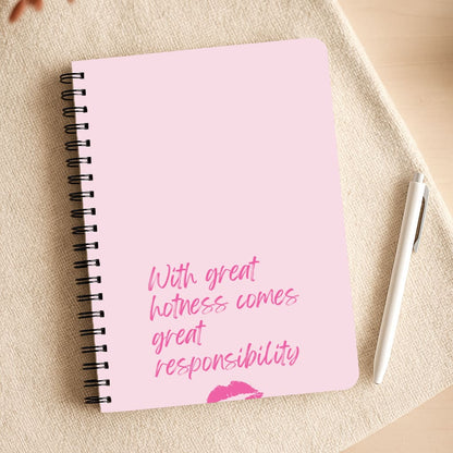 With Great Hotness  Notepad