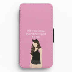 If It Were Easy.. Flip / Wallet Phone Case