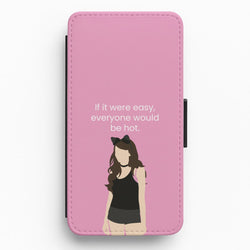 If It Were Easy.. Flip / Wallet Phone Case