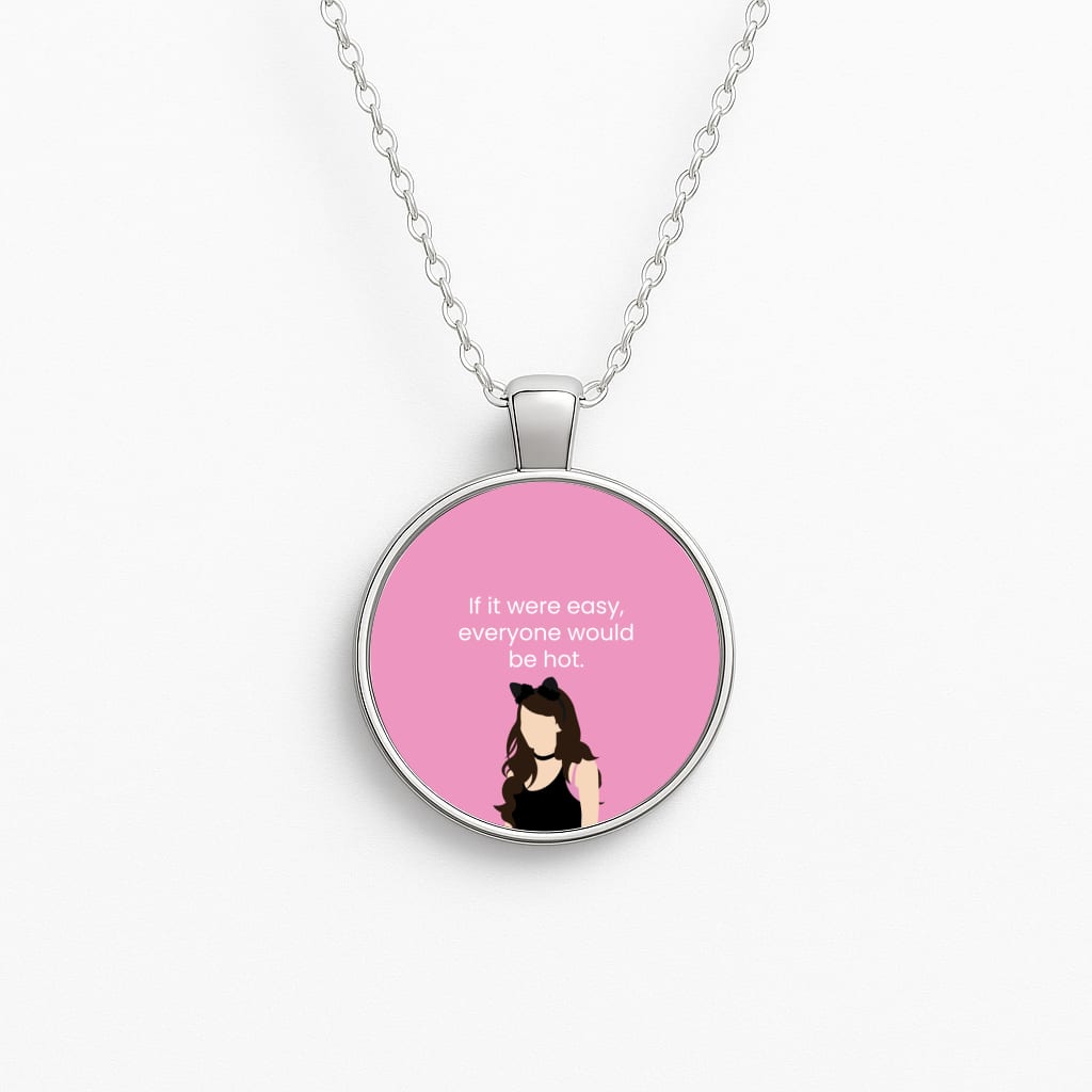 If It Were Easy.. Circle Necklace