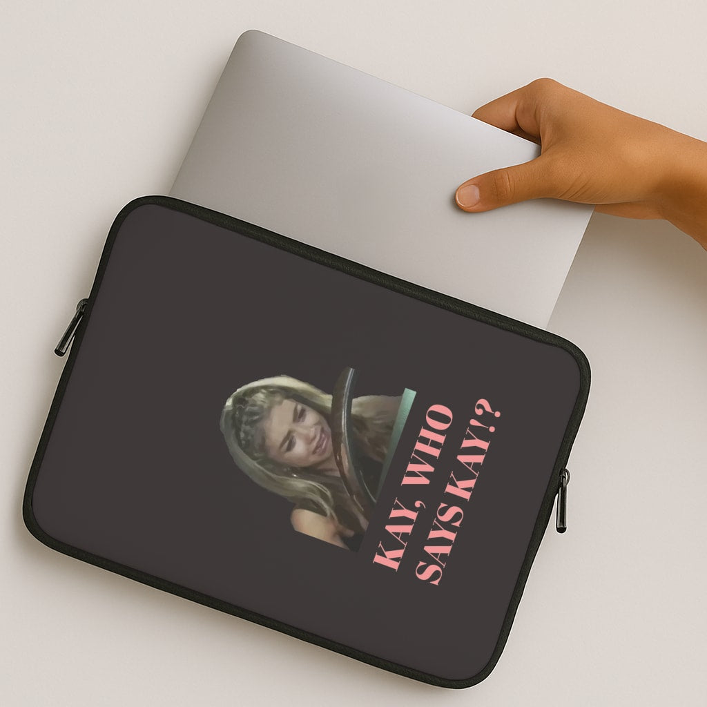 Kay, Who Says Kay!? MacBook Case