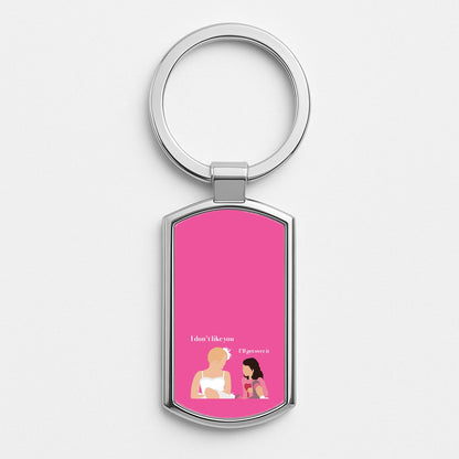 I'll Get Over It Silver Keyring