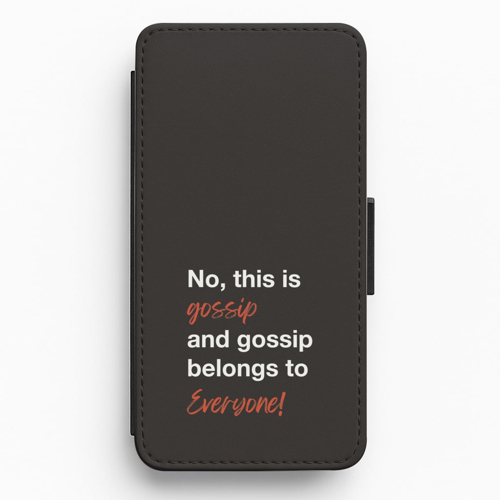 Gossip Belongs To Everyone Flip / Wallet Phone Case