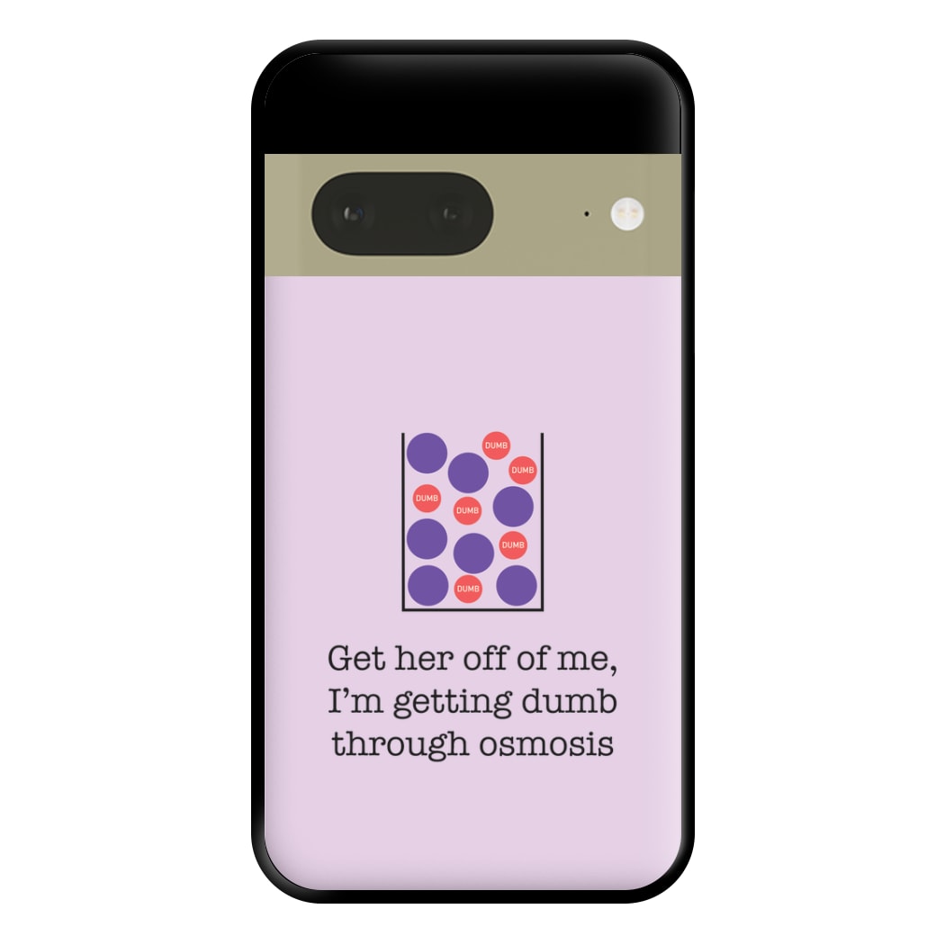 Dumb Osmosis Phone Case for Google Pixel 7a