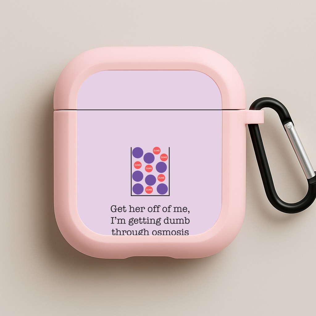 Dumb Osmosis Pink AirPods Case
