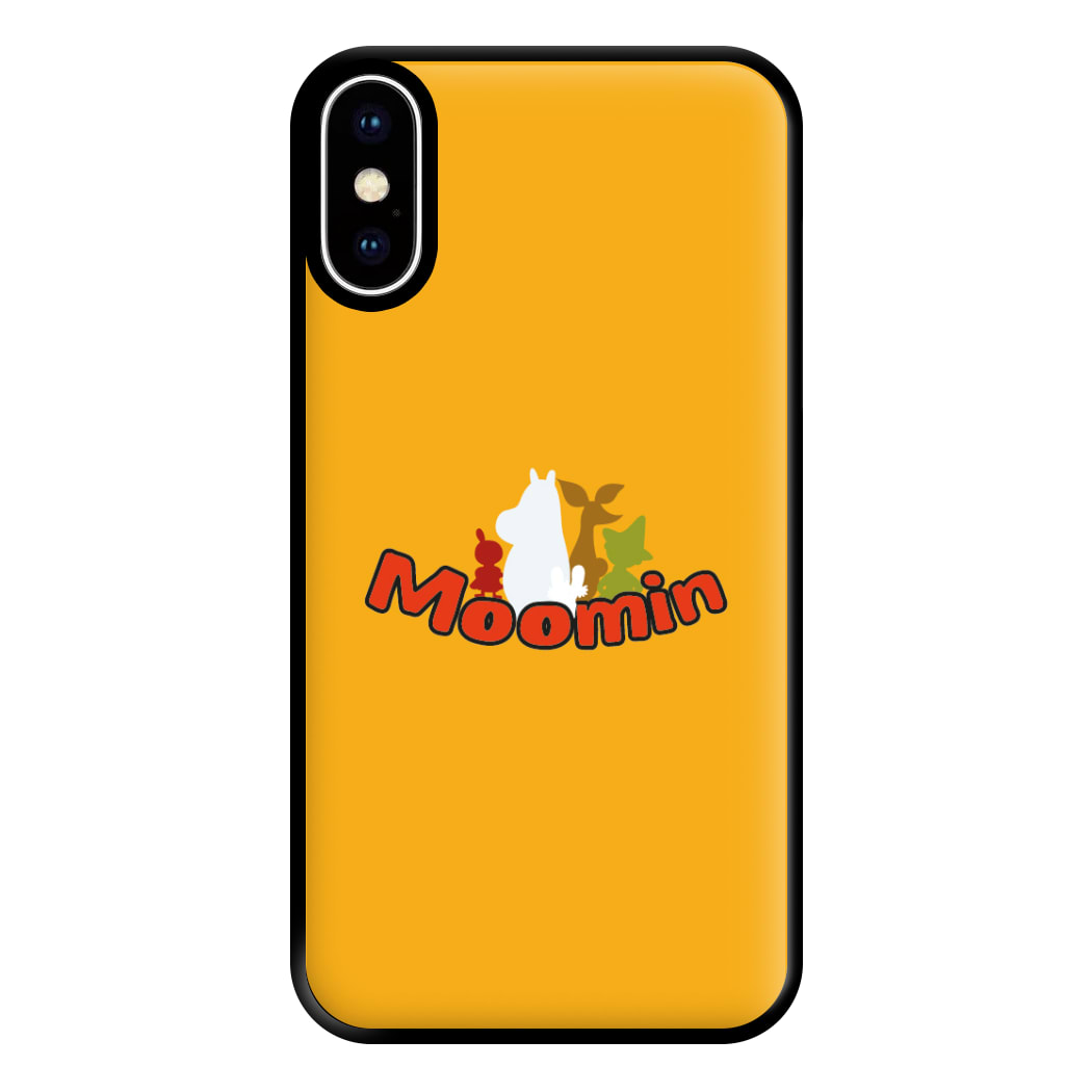 Moom Text Phone Case for iPhone XS Max