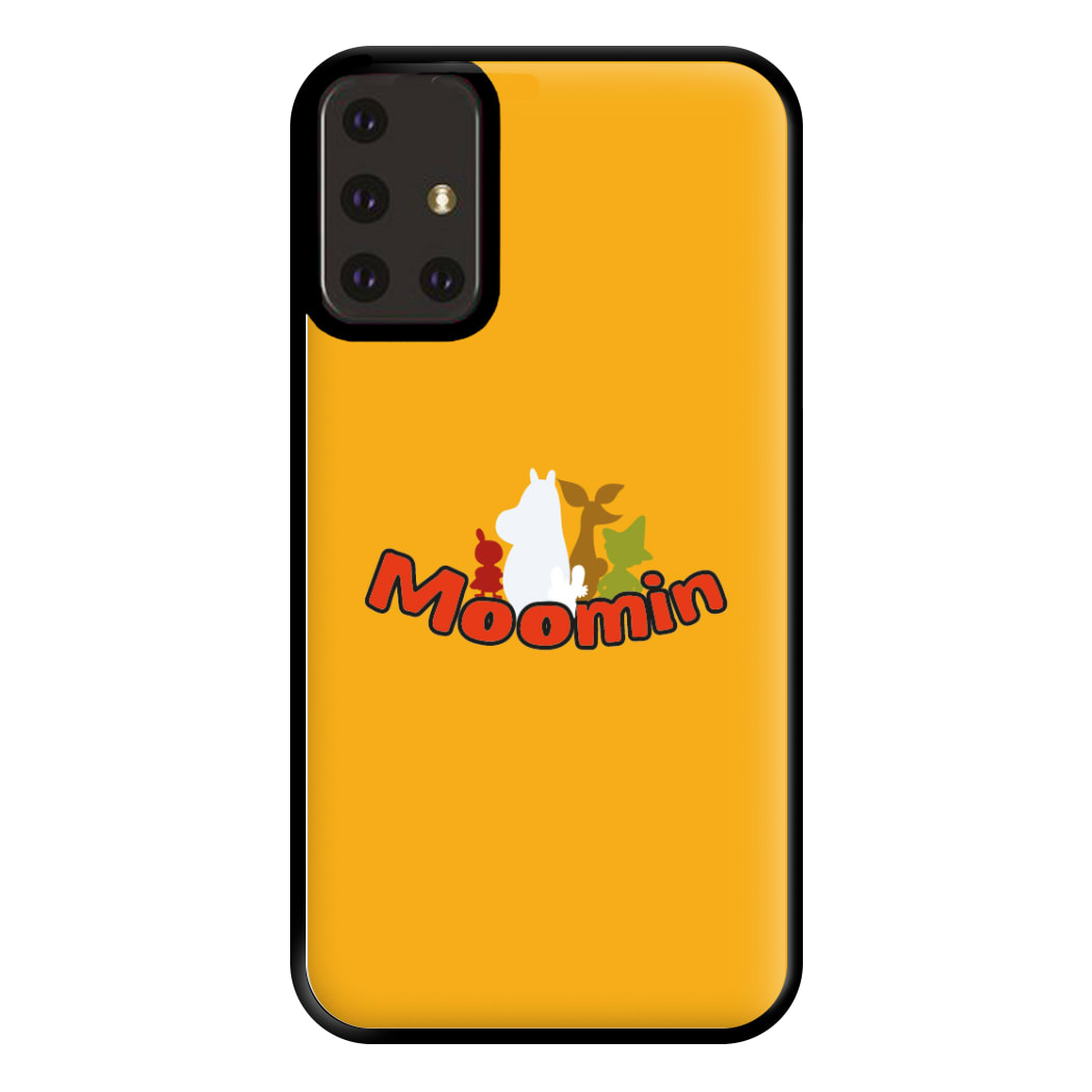 Moom Text Phone Case for Galaxy A71