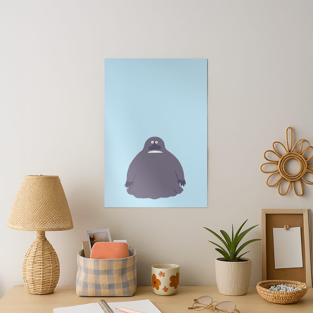 The Groke Art Print