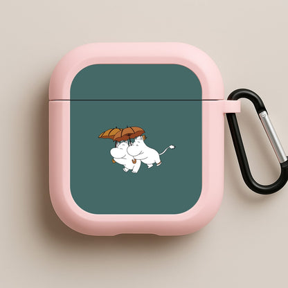 Moom Umbrellas Pink AirPods Case