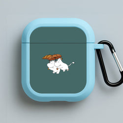 Moom Umbrellas Blue AirPods Case