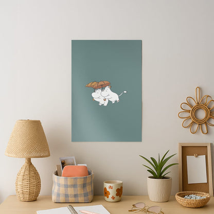 Moom Umbrellas Art Print