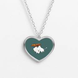 Moom Umbrellas Heart Necklace