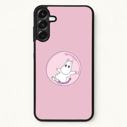 Moomin In A Pink Bubble Phone Case for Galaxy A57