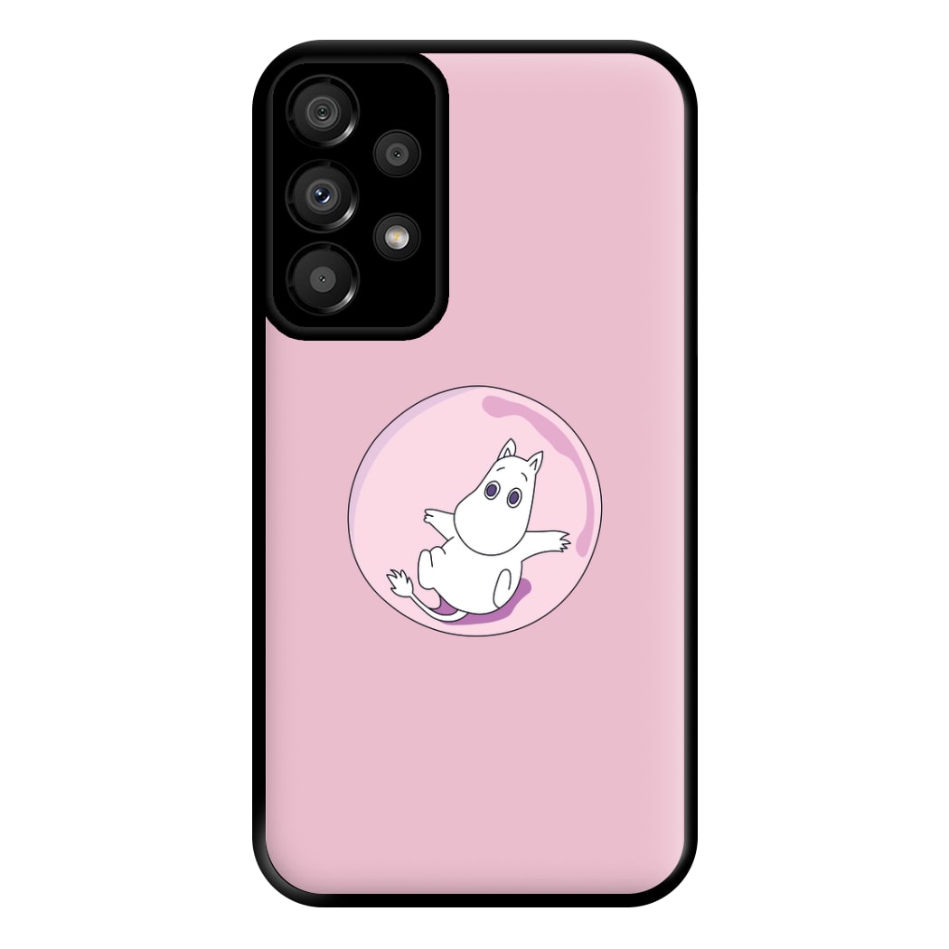 Moomin In A Pink Bubble  Phone Case for Galaxy A33