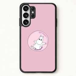 Moomin In A Pink Bubble Phone Case for Galaxy S26 Ultra
