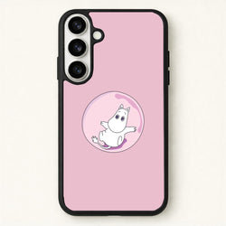 Moomin In A Pink Bubble Phone Case for Galaxy S26 Plus
