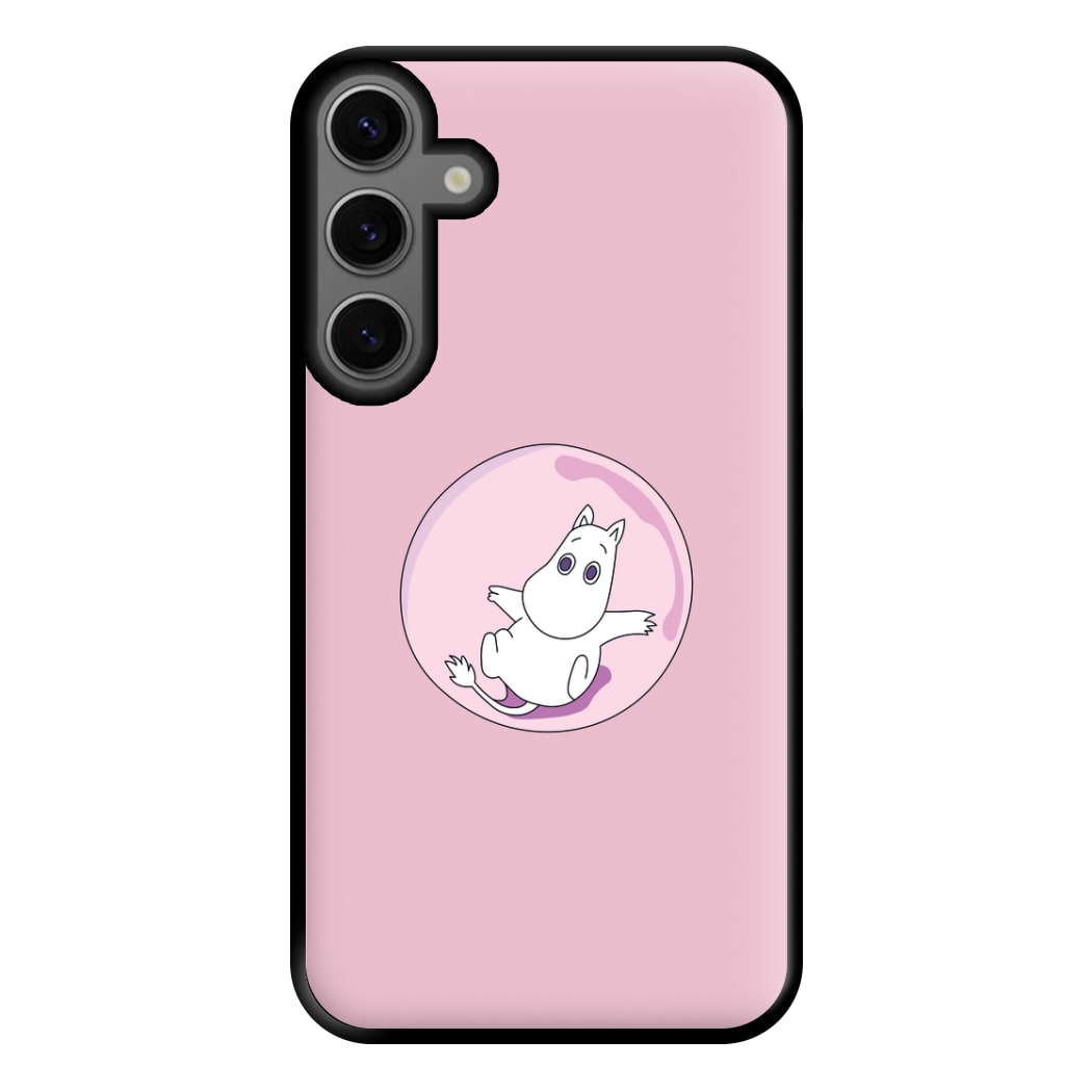 Moomin In A Pink Bubble  Phone Case for Galaxy S23FE