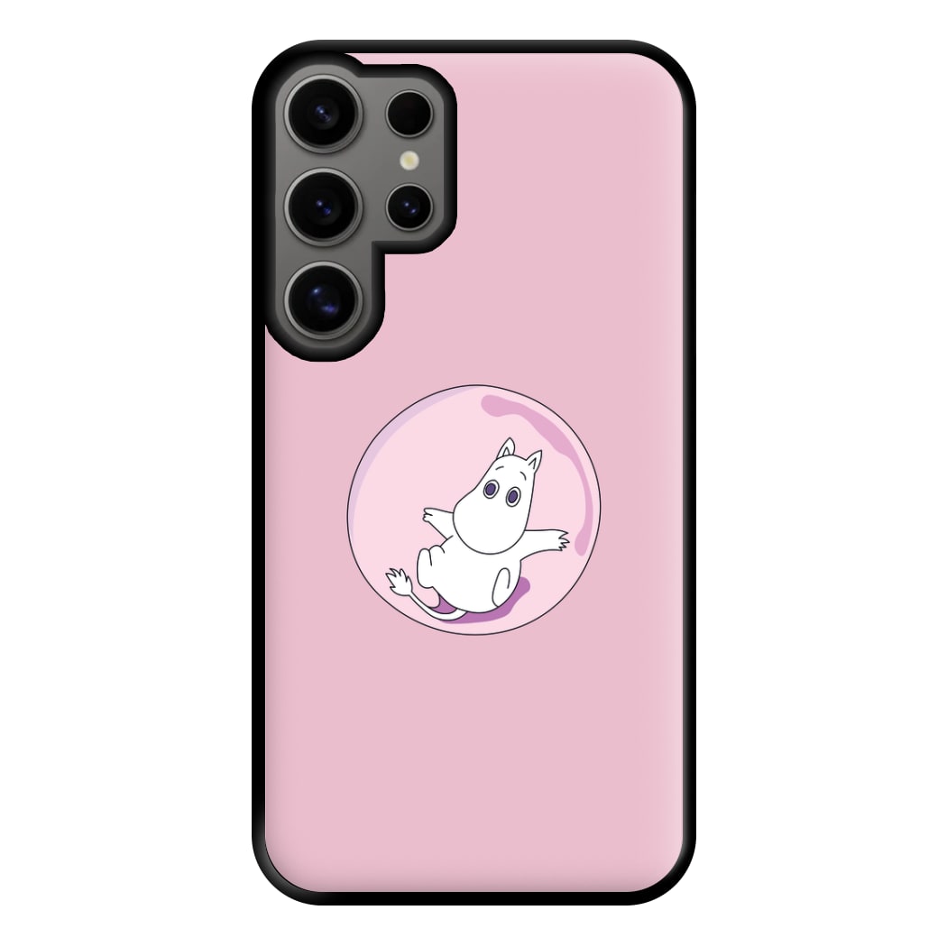 Moomin In A Pink Bubble  Phone Case for Galaxy S24 Ultra