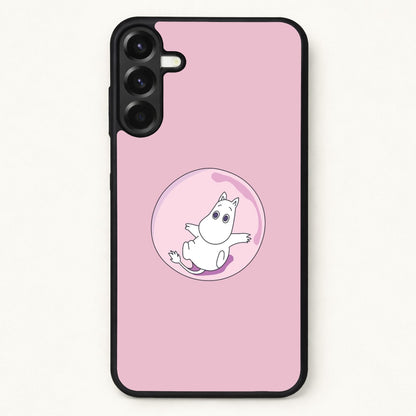Moomin In A Pink Bubble Phone Case for Galaxy A17