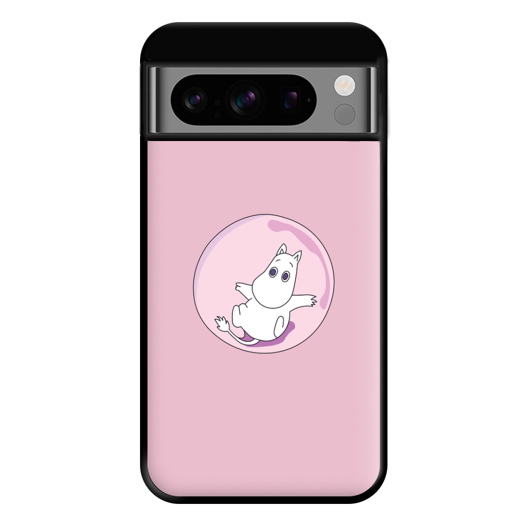 Moomin In A Pink Bubble  Phone Case for Google Pixel 8 Pro