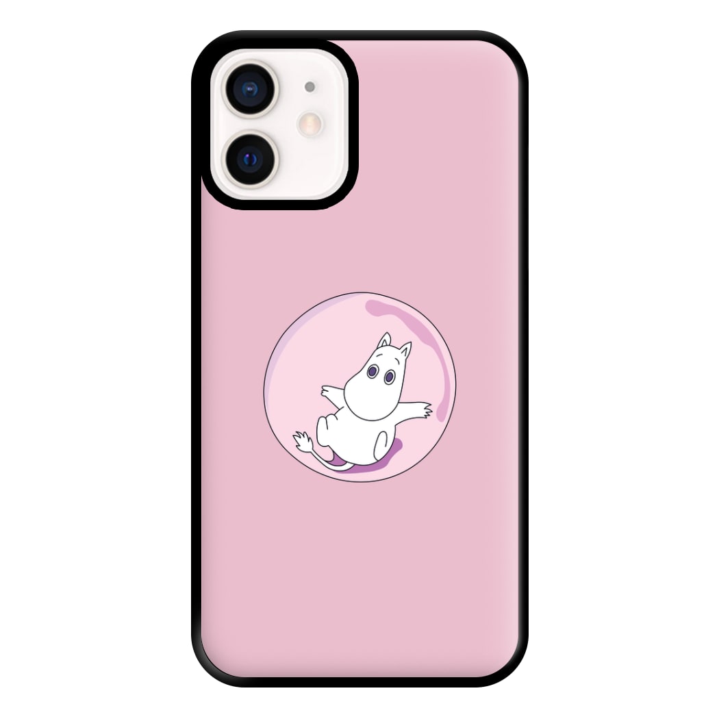 Moomin In A Pink Bubble  Phone Case for iPhone 12 Mini