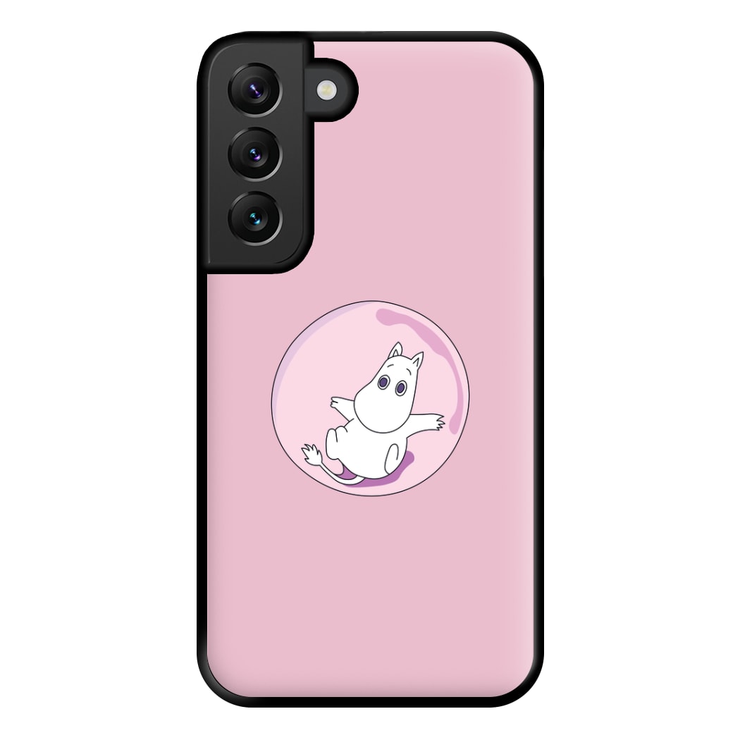 Moomin In A Pink Bubble  Phone Case for Galaxy S22 Plus