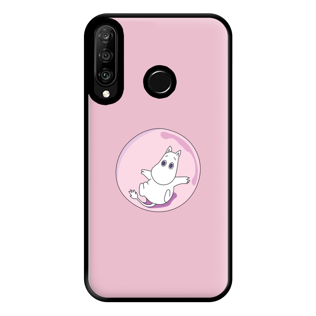 Moomin In A Pink Bubble  Phone Case for Huawei P30 Lite