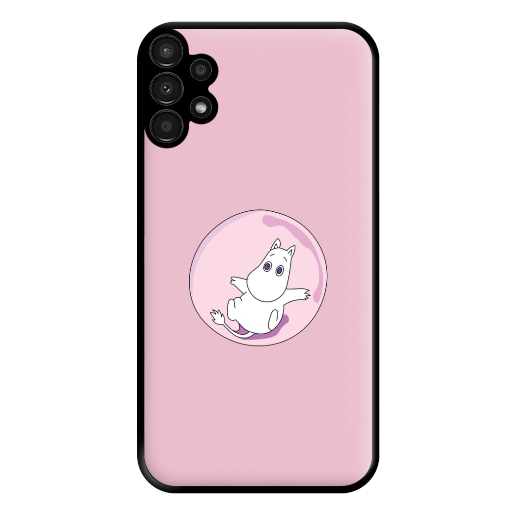 Moomin In A Pink Bubble  Phone Case for Galaxy A13