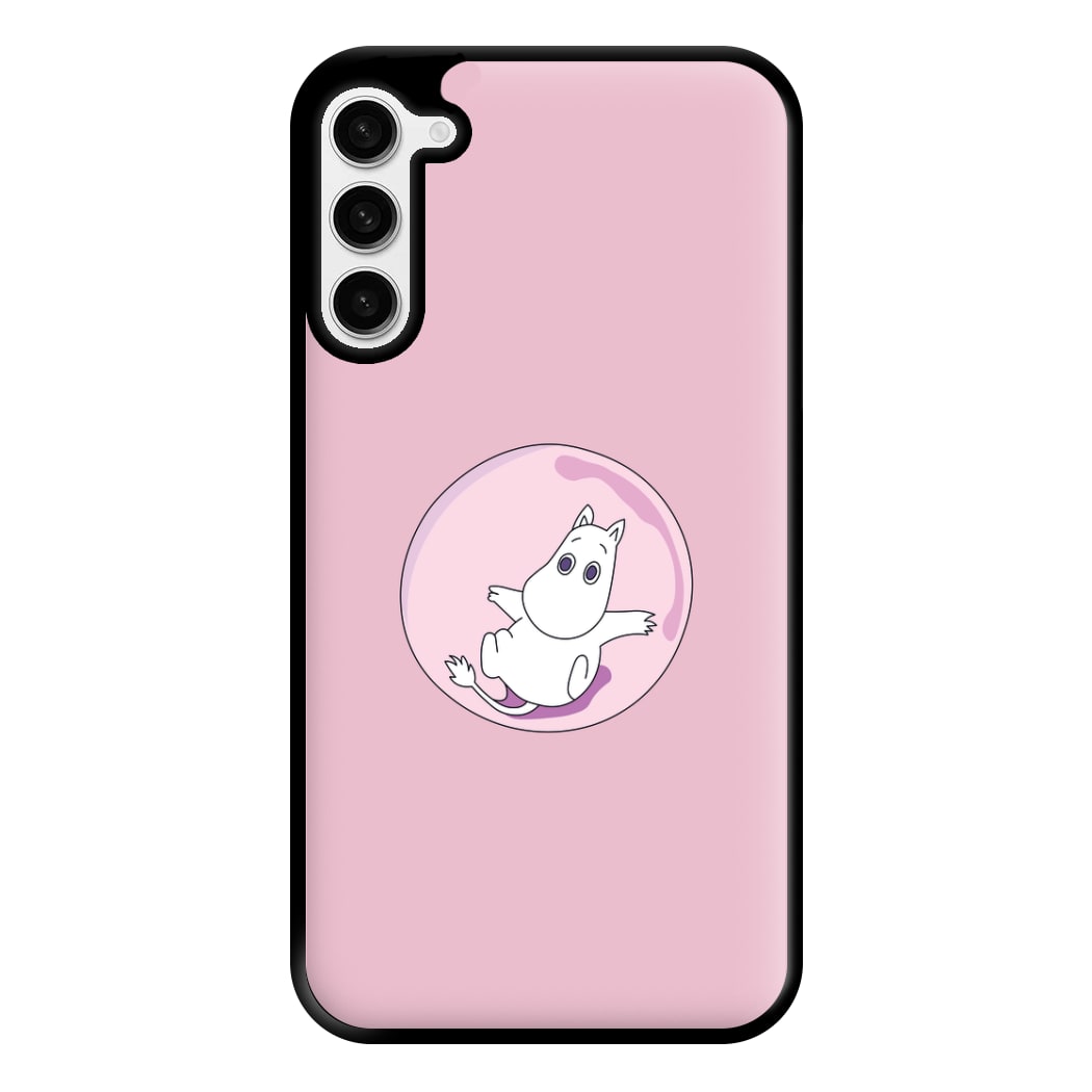 Moomin In A Pink Bubble  Phone Case for Galaxy S23 Plus