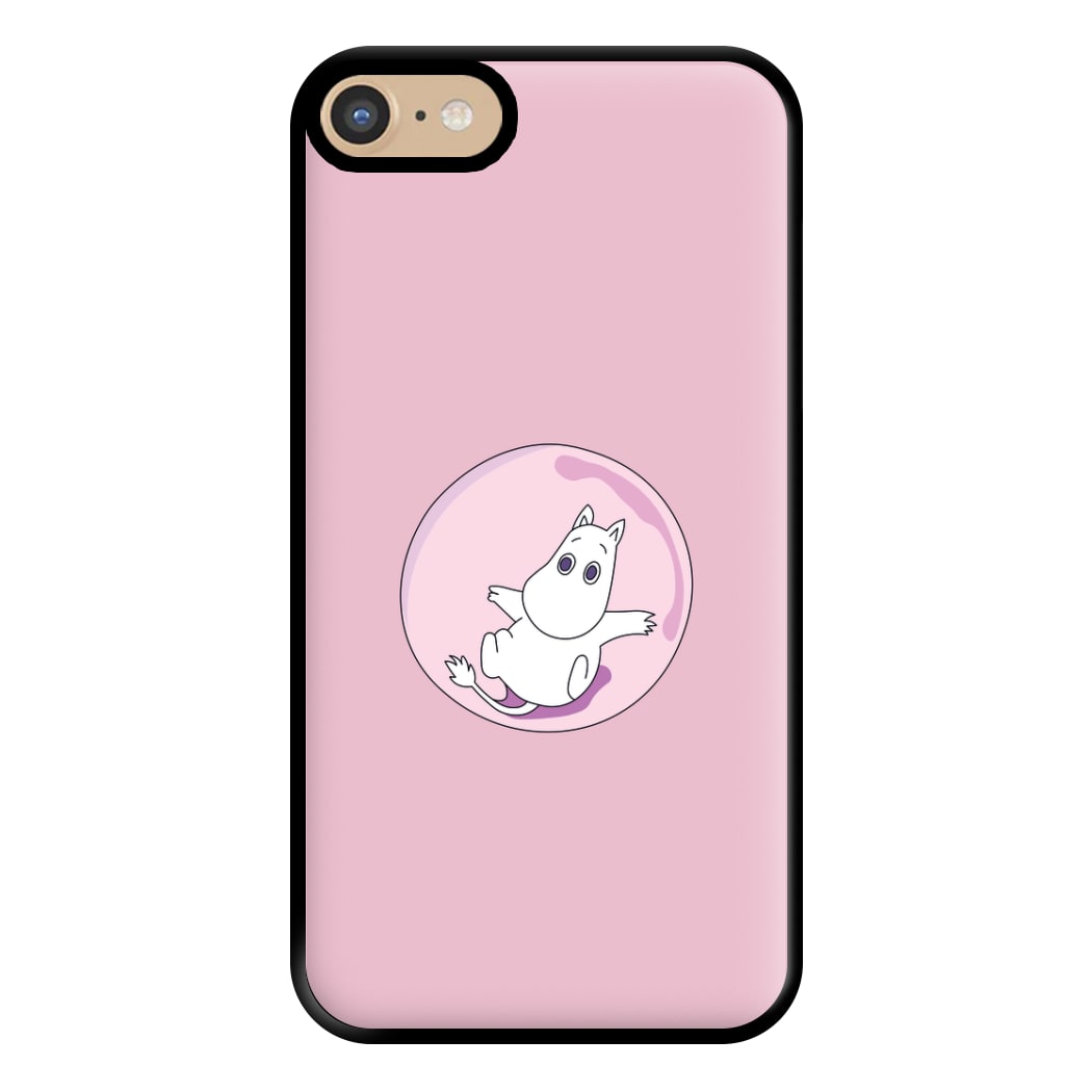 Moomin In A Pink Bubble  Phone Case for iPhone 6 / 7 / 8 / SE