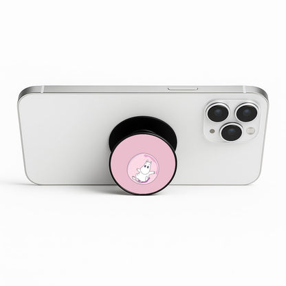 Moomin In A Pink Bubble  Phone Stand
