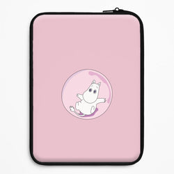 Moomin In A Pink Bubble  Universal Laptop Sleeve