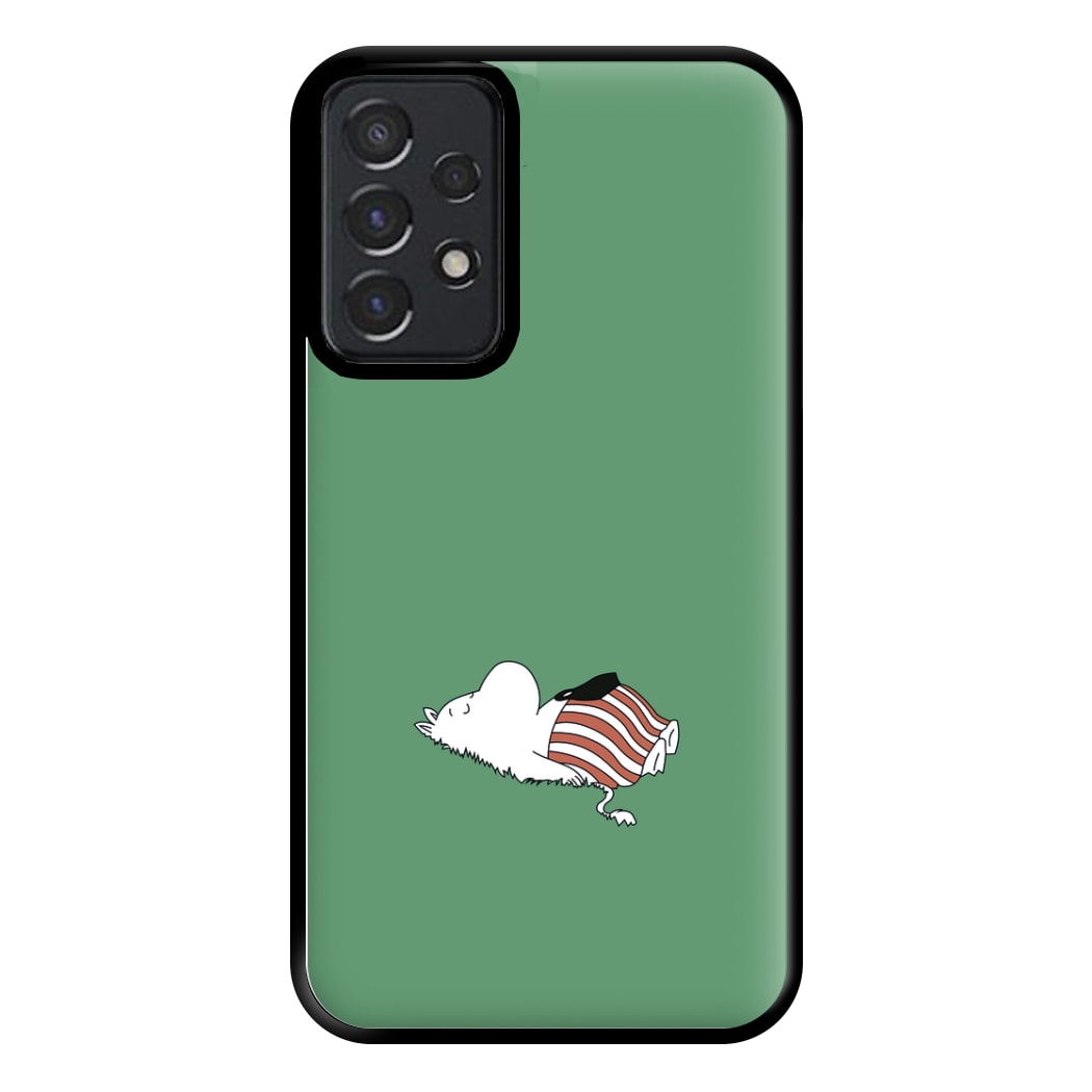 Moom On Grass Phone Case for Galaxy A52 / A52s