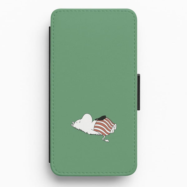 Moom On Grass Flip / Wallet Phone Case
