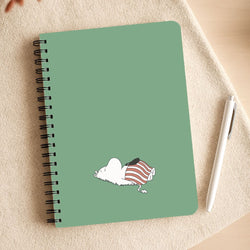 Moom On Grass Notepad