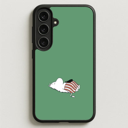 Moom On Grass Phone Case for Galaxy S25FE